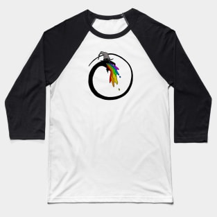 RAINBOW WIZARD DRAGON Baseball T-Shirt